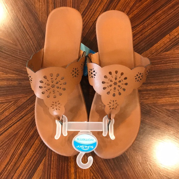 Sun & Sky Shoes - Sun & Sky Women's Wedge Sandals
